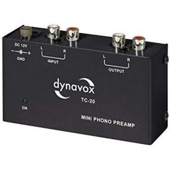 Phono Vorverstärker für Plattenspieler dynavox TC-20