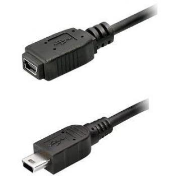 USB Mini B 5-pin 1,2m verlengkabel 2.0