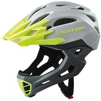 Cratoni Fahrrad Fahrradhelm C-Maniac Freeride Gr. S M 52-56cm grau lime matt