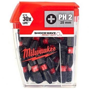 Embouts de vissage à chocs SHPH2 25 mm