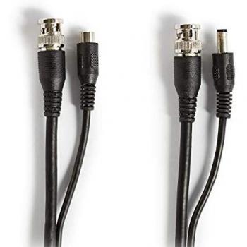 Nedis CCTVCA10BK300 CCTV Security Cable BNC/DC RG59 30m Pre-assembled Connectors