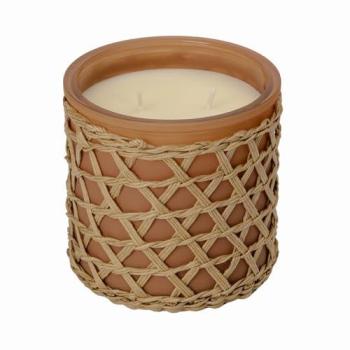 French Connection Premium Cedar-Citrus Candle – 425g Bamboo Collection