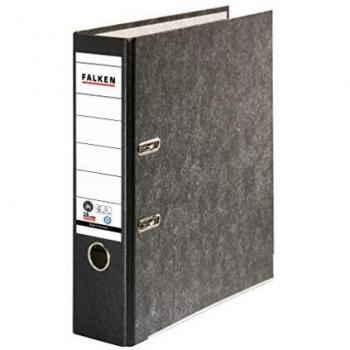 Black Paste Paper A4 Folder, 80 mm Spine – Biella 80024136