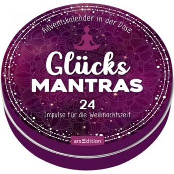 ARSEDITION 135741 Adventskalender in der Dose. Glücksmantras
