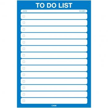 50 Sheets Schedule Planner Notepad