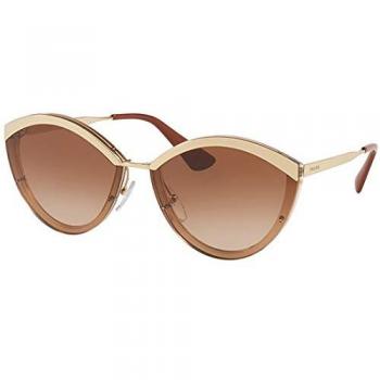 Ray‑Ban Women’s 0PR 07US Sand Gold‑Brown Gradient Eyewear – 64 mm
