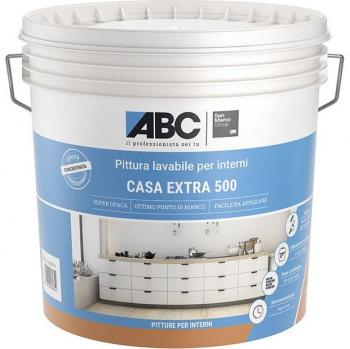 Casa Extra 500 – Pittura Interni Bianco Traspirante (14 Litri)