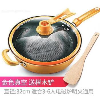 32cm Eisen Wokpfanne für Induktionsherde