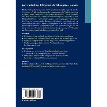 Zum Grundsatz der Unternehmensfortführung in der Insolvenz (Finanzwirtschaft, Unternehmensbewertung & Revisionswesen)