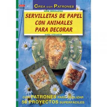 Servilletas de papel con animales para decorar.