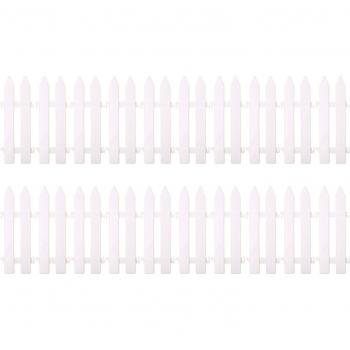 20pcs Christmas Garden Fence Panels