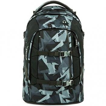 Satch Pack Gravity Grauer Rucksack-Set für Schule – 3 Stück