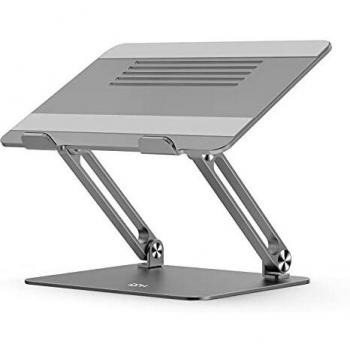 Aluminium Laptop-Riser EPN – Höhenverstellbarer, tragbarer Ständer mit Silikonschutz für 17-Zoll-Notebooks