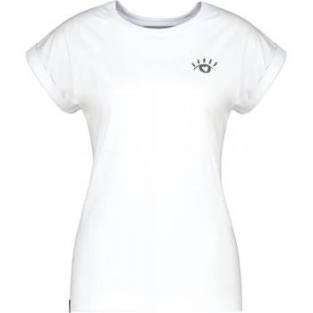 Damen Rundhalsshirt DineAK P in Weiß