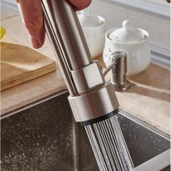 High Pressure Kitchen Faucet Spring Nozzle