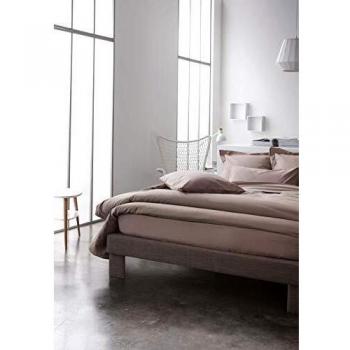 Drap Housse Beige (Mastic), 200x160 cm