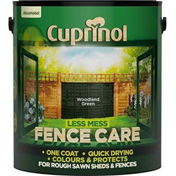 Cuprinol Less Mess Fence Care Woodland Green 6 Litre