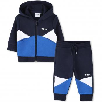 Set de Ropa para Niños con Capucha y Diseño Colour Block