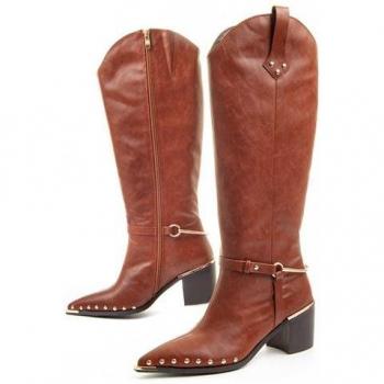 Bota Marrón para Mujer Montevita Botarent3 Talla 41