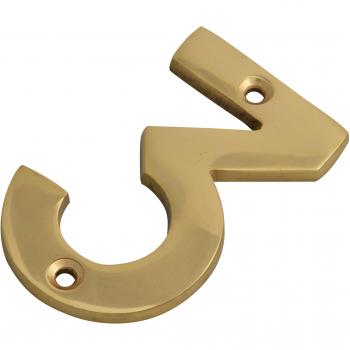 75mm Numeric No.3 with Brass Trim