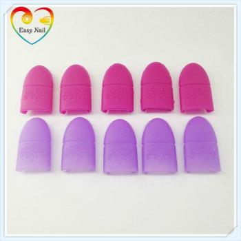 PolishPro 5Pcs Reusable Nail Art Caps