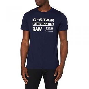 Duurzaam Katoenen G-Star Graphic 8 R T T-shirt