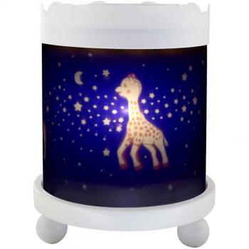 Nachtlicht-Sophies Giraffenkarussell – Weiss, 12V, Milchstraße Edition