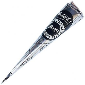 Sticker de Tatuaje Corporal Temporal de Mehndi, Color Caqui Oscuro para Mujeres