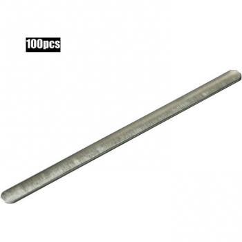 Puente Aluminio Plateado con Pegamento 200 Uds – Kit DIY