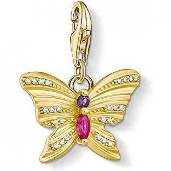 Portachiavi Farfalla in Zirconia Cubica