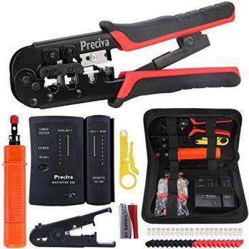 8P/6P RJ11, RJ12, RJ45 CAT5/CAT5E Tool Kit