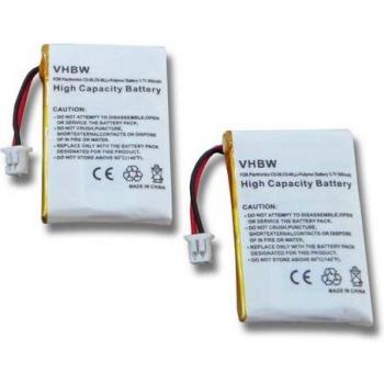 DualCell VHBW 2×300 mAh – Sostituzione per Plantronics CS65/W710