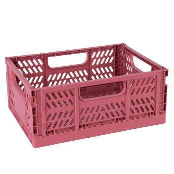 PACK 2 CAJAS PLEGABLES 29X21X12CM ROSA