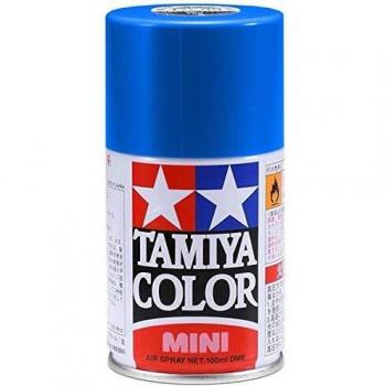 Aérosol TS19 Bombe Tamiya Bleu métal brillant