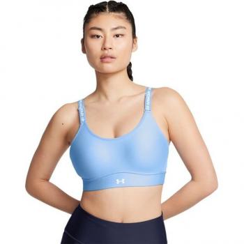 Under Armour Damen Sport-BH UA Infinity Mid 2.0 in Himmelblau