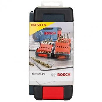 Set de 18 brocas HSS-Co para metal Bosch 2 607 017 047