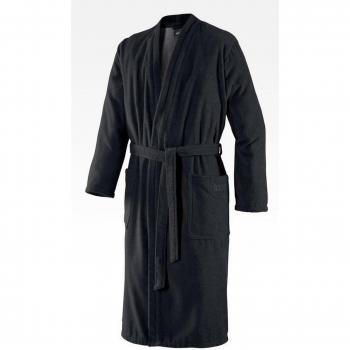 JOOP! Herren Bademantel Kimono 1618 Classic schwarz