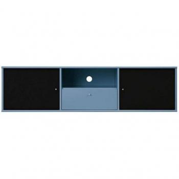 Mistral Medienmöbel: blaues Fernsehsideboard 161,5 cm breit von Hammel