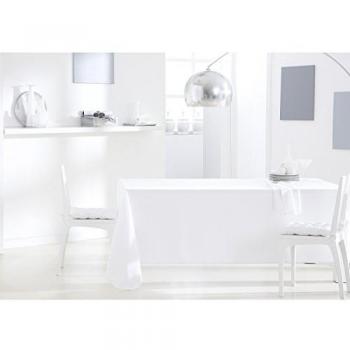Nappe Chantilly 140 x 200 cm en Polyester Blanc