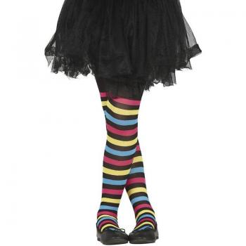 Pantys de Rayas Coloridas Infantiles