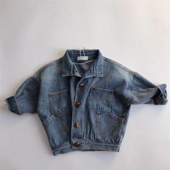 Korean Kids Denim Outerwear