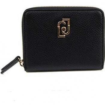 PF161002 Classic Black Leather Wallet
