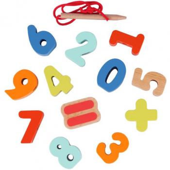 CL53795 Classic World Wooden Number Beads