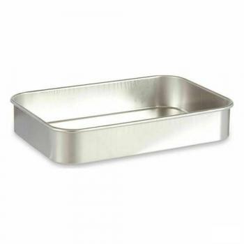 KINVARA Backofenformen Aluminium – 12er Pack – Silber – 31 x 5,5 × 21,5 cm