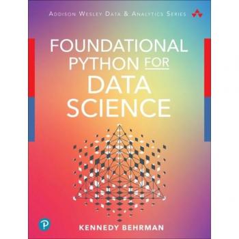 Pearson Foundational Python for Data Science