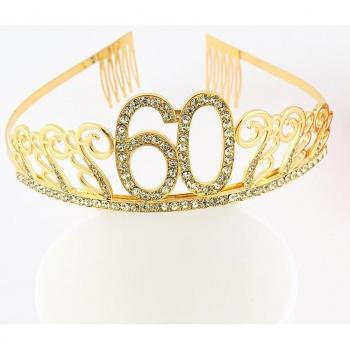 Crystal Birthday Crown for Women