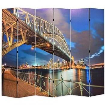 Klapp-Raumteiler Sydney Harbour 228 x 170 cm