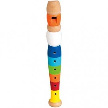 Flûte à bec en bois pour enfants Bino
