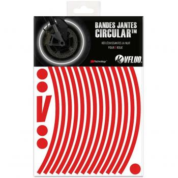 Stickers Jante Moto VFLUO Visibilité accrue