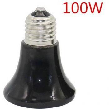 Reptile Heat Emitter Light Bulb 25W 50W 75W 100W